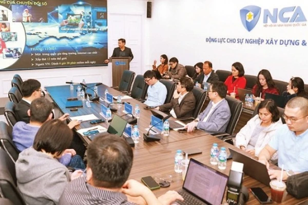 Tọa đàm “Bảo vệ dữ liệu cá nhân-quyền và trách nhiệm” do Hiệp hội An ninh mạng quốc gia chủ trì, diễn ra vào ngày 31/12/2025. (Ảnh: LÊ LÂM)