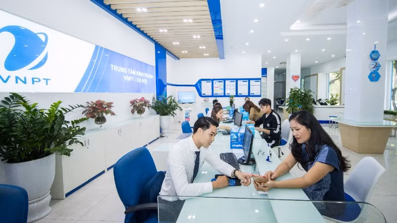 Trung tâm kinh doanh VNPT-Hà Nội.