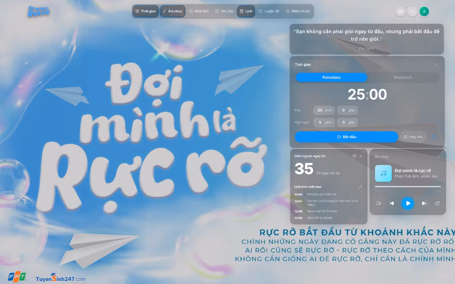 Trạm Học được thiết kế như người bạn đồng hành, giúp học sinh duy trì sự ổn định cả trong học tập lẫn cảm xúc