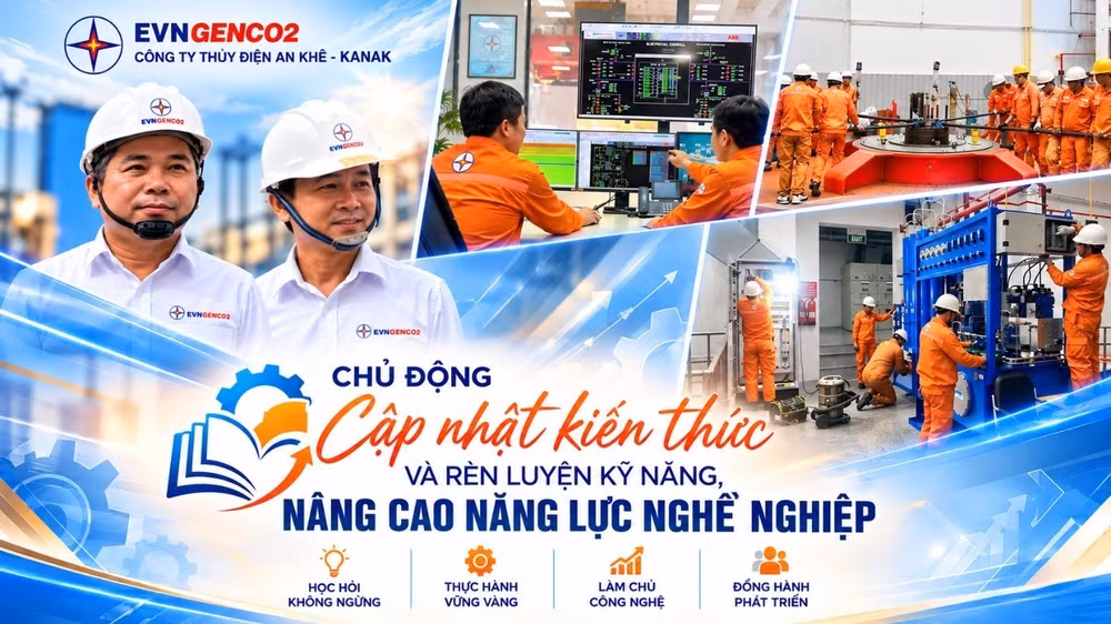 AKKN chú trọng rèn luyện kỹ năng nghề, làm chủ thiết bị, công nghệ, góp phần bảo đảm các nhà máy vận hành an toàn, ổn định, hiệu quả. ( Ảnh: Thu Hoài )