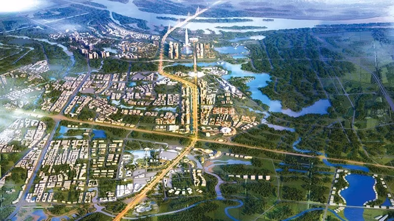 Trục quy hoạch Nhật Tân-Nội Bài.