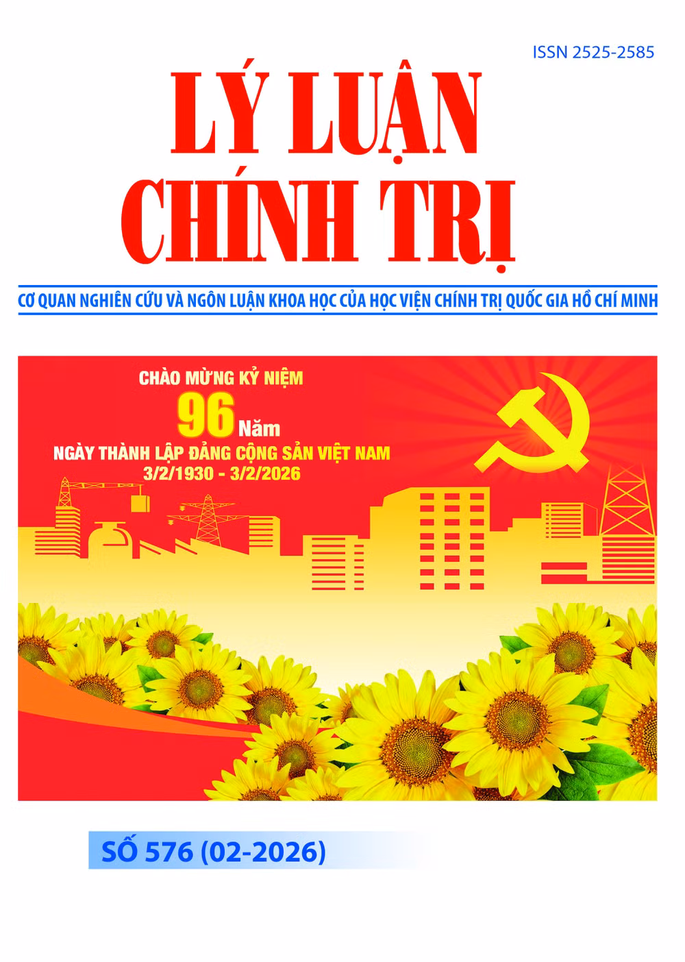 Tạp chí Lý luận chính trị Số 576 (02/2026) 