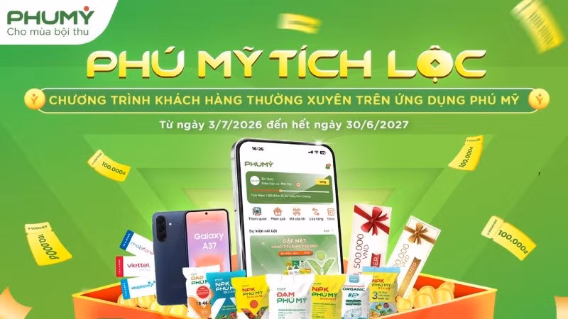 PVFCCo triển khai chương trình khách hàng thân thiết "Phú Mỹ Tích Lộc"