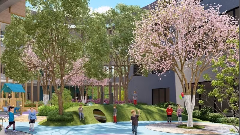 Dự kiến, cơ sở Vin Nexus Center đầu tiên sẽ khai giảng vào cuối năm 2026 tại khu đô thị Vinhomes Ocean Park 3 (Hưng Yên).