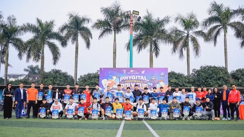 Mô hình Phygital Football đem đến luồng gió mới trong phong trào thể thao sinh viên.