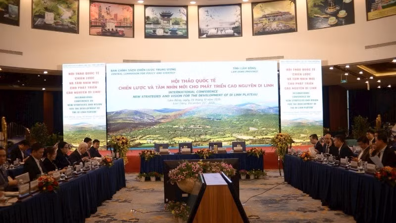 Hội thảo quốc tế Chiến lược và tầm nhìn mới cho phát triển Cao nguyên Di Linh.