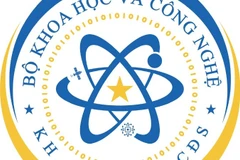 Hình ảnh logo mới của Bộ Khoa học và Công nghệ. (Ảnh: MAI HÀ)