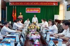 Quang cảnh buổi làm việc.