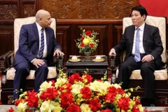 Chủ tịch nước tiếp Đại sứ Ai Cập.