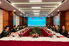 Quang cảnh buổi hội đàm.