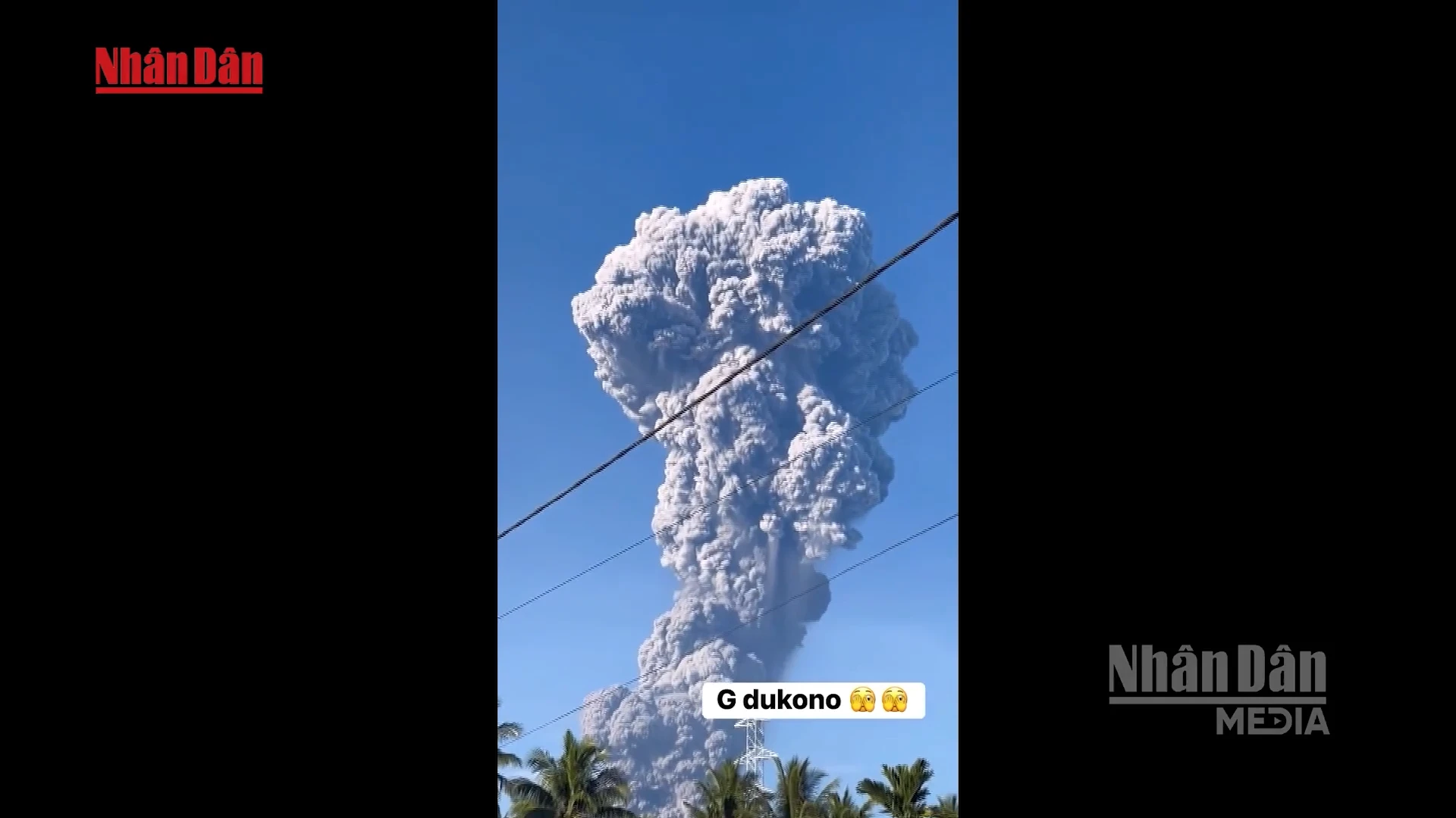 Video: Hai du khách Singapore thiệt mạng trong vụ núi lửa Indonesia phun trào