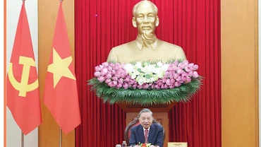 Tổng Bí thư Tô Lâm đã có cuộc điện đàm với Tổng thống Hoa Kỳ Donald Trump. 
