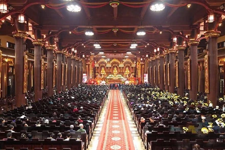 Quang cảnh lễ Khai hội Xuân Yên Tử năm 2026.