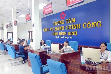 Giải quyết thủ tục hành chính theo mô hình chính quyền 2 cấp.