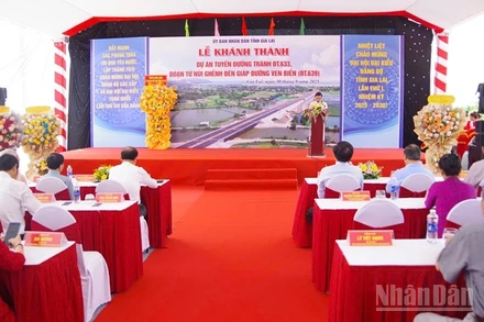 Quang cảnh buổi lễ.