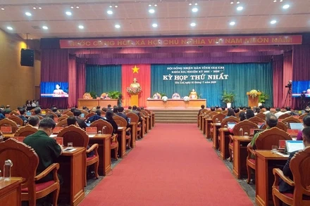 Quang cảnh kỳ họp.