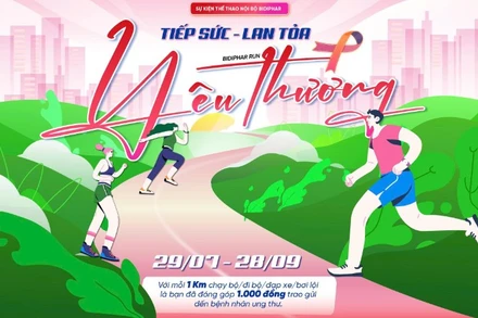 Giải đấu không đơn thuần là một cuộc thi thể thao, mà là nơi từng bước chân trở thành nhịp đập yêu thương.