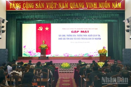 Quang cảnh buổi gặp mặt.