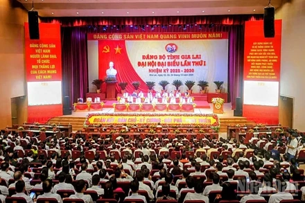 Toàn cảnh phiên họp trù bị.