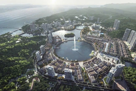 Phối cảnh Khu dịch vụ du lịch phức hợp casino Vân Đồn.