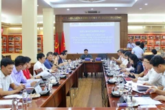 Tọa đàm khoa học "Nhận diện và tháo gỡ những vướng mắc của chính quyền địa phương cấp xã trong bối cảnh vận hành chính quyền địa phương 2 cấp" do Học viện Hành chính và Quản trị công tổ chức ngày 13/8