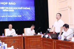 Phó Cục trưởng Cục Quản lý chất lượng, Bộ Giáo dục và Đào tạo Nguyễn Ngọc Hà nói về độ khó của đề thi tốt nghiệp THPT năm 2025, chiều 27/6. 