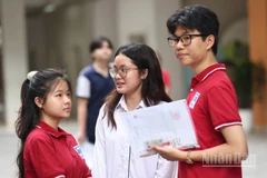 Thí sinh tham dự Kỳ thi tốt nghiệp THPT năm 2025. (Ảnh: ĐẠI THẮNG)