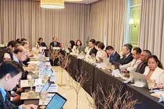 Phó Giáo sư, Tiến sĩ Nguyễn Bá Chiến, Giám đốc Học viện Hành chính và Quản trị công, Chủ tịch Hội đồng Điều hành EROPA chủ trì cuộc họp Hội đồng Điều hành EROPA lần thứ 70.