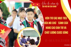 Kiên trì các mục tiêu xóa mù chữ - "cánh cửa" nâng cao dân trí và chất lượng cuộc sống