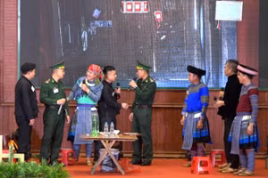 Hình thức tuyên truyền bằng phương pháp sân khấu hóa đã giúp người dân dễ dàng nắm bắt các quy định của pháp luật.