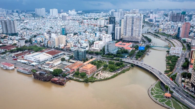 Thành phố Hồ Chí Minh ngày càng phát triển năng động, hiện đại và bền vững. (Ảnh: TRẦN THÀNH)