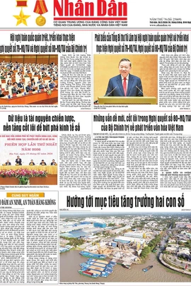 Báo Nhân Dân số 25669