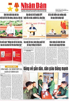 Báo Nhân Dân số 25420