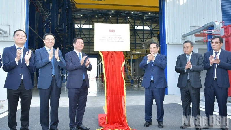 Thủ tướng Phạm Minh Chính dự lễ khánh thành nhà máy điện khí LNG Nhơn Trạch 3 và Nhơn Trạch 4