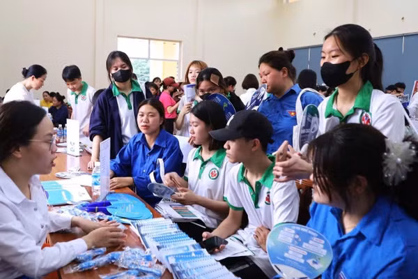 Nỗ lực kết nối, giới thiệu việc làm cho thanh niên. Nguồn: Trung tâm Dịch vụ việc làm Hà Nội