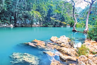 Suối Lê Nin, Pác Bó, xã Trường Hà (mới), tỉnh Cao Bằng.