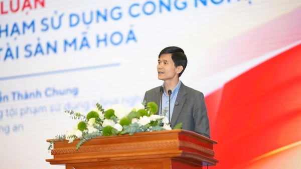 Thượng tá Nguyễn Thành Trung, Cục A05, Bộ Công an. (Ảnh VBA)