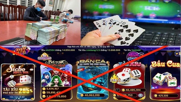 Núp bóng dưới nhiều hình thức, tội phạm tổ chức, đánh bạc online vẫn tiếp tục diễn ra công khai trên các trang mạng. Ảnh: QĐ