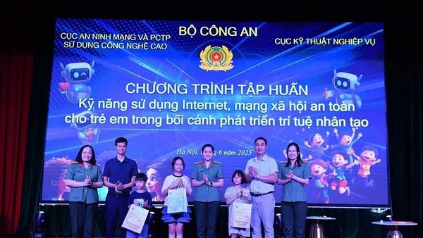 Chương trình tập huấn Kỹ năng sử dụng Internet, mạng xã hội an toàn cho trẻ em trong bối cảnh phát triển trí tuệ nhân tạo