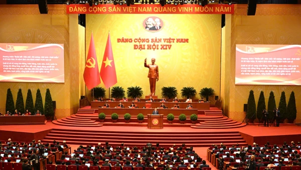 Đại hội XIV của Đảng mở ra chặng đường phát triển mới của đất nước. Ảnh | TRẦN HẢI