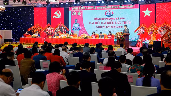 Đại hội Đảng bộ phường Kỳ Lừa (Lạng Sơn) lần thứ I, nhiệm kỳ 2025-2030.