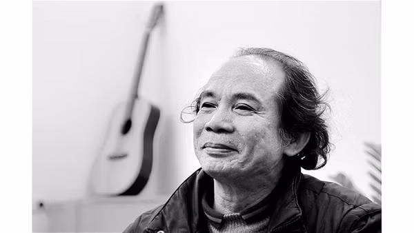 Chân dung nhà thơ, nhạc sĩ Nguyễn Trọng Tạo. Ảnh trong bài | NGUYỄN ĐÌNH TOÁN