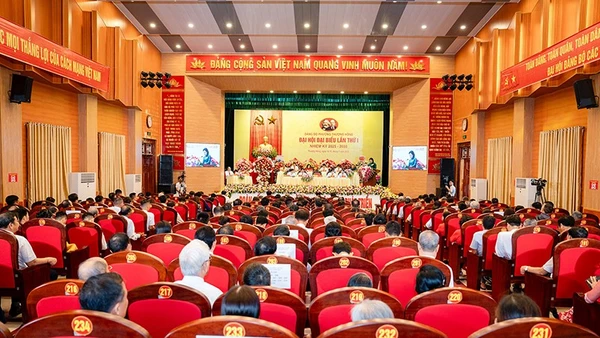 Đại hội Đảng bộ phường Thượng Hồng (tỉnh Hưng Yên) lần thứ I, nhiệm kỳ 2025- 2030.