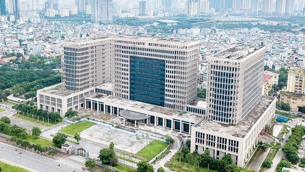 Trụ sở mới của Bộ Ngoại giao được xây dựng tại số 2 Lê Quang Đạo (phường Từ Liêm, thành phố Hà Nội).