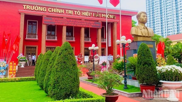 Trường Chính trị Tô Hiệu, thành phố Hải Phòng. (Ảnh: QUANG DŨNG)