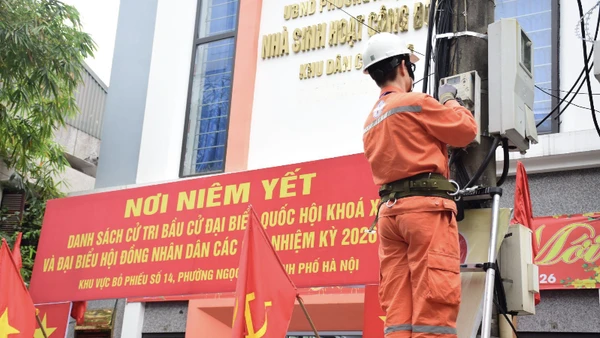 Tăng cường rà soát lưới điện, bảo đảm nguồn điện ổn định trên địa bàn.