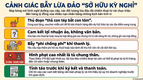 Nhận diện thủ đoạn lừa đảo “sở hữu kỳ nghỉ”