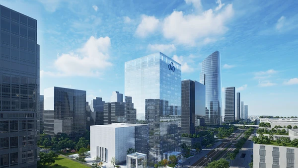 Phối cảnh dự án Tổ hợp không gian sáng tạo CMC - CCS Hà Nội.