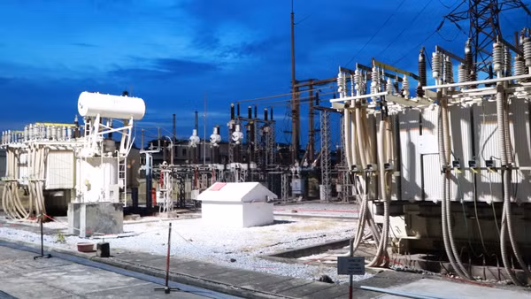 Trạm biến áp 110kV Song Khê (E7.12) - trạm biến áp tiên phong của Tổng công ty Điện lực miền Bắc ứng dụng công nghệ pin lưu trữ năng lượng (BESS).