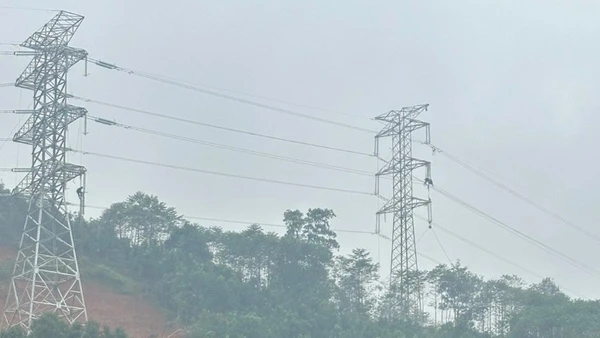 Đường dây 220kV Nghĩa Lộ-Việt Trì đã được đóng điện thành công.